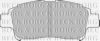 BORG & BECK BBP1681 Brake Pad Set, disc brake